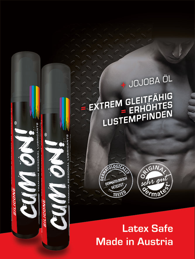 CUM ON ! Siliconbasiertes Gleitmittel 110 ml / 12 Stck CUM ON ! Siliconbasiertes Gleitmittel 110 ml / 12 Stck